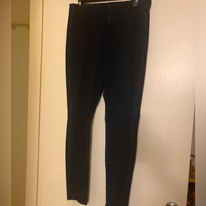 Lysse skinny jeans large stretch denim zippers elastic waist